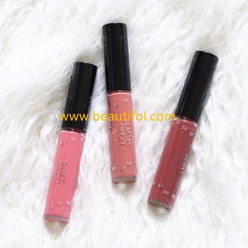 Matte liquid lipstick make your own brand lipstick high quality custom makeup case private label lipstick factory price