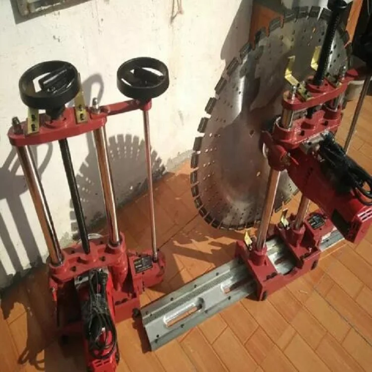Hydraulic concrete wall saw cutting machine