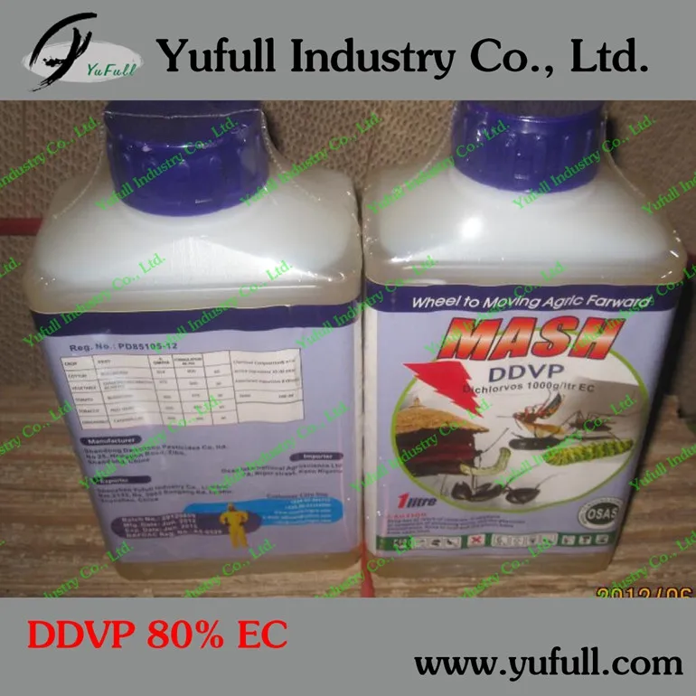 Factory direct price HOT-SELLING 50%/80%/1000g/l EC ( Dichlorvos) DDVP