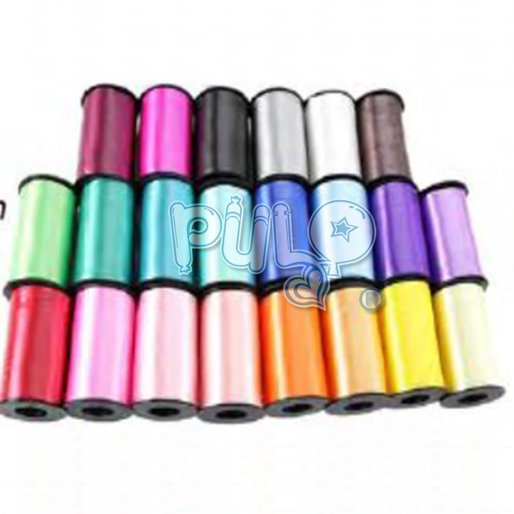 Wholesale 500 Yards Solid Color Curling Balloon And Party Ribbon