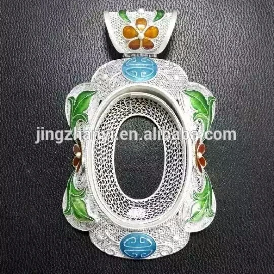 Jingzhanyi Jewelry Factory Silver filigree jewelry processing, Gold silk jewelry processing, Metal twisted wire jewelry