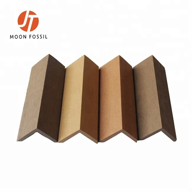 WPC Edge Cover for Wood Plastic Composite Wall Panel and Floor, WPC Decking Side Covering