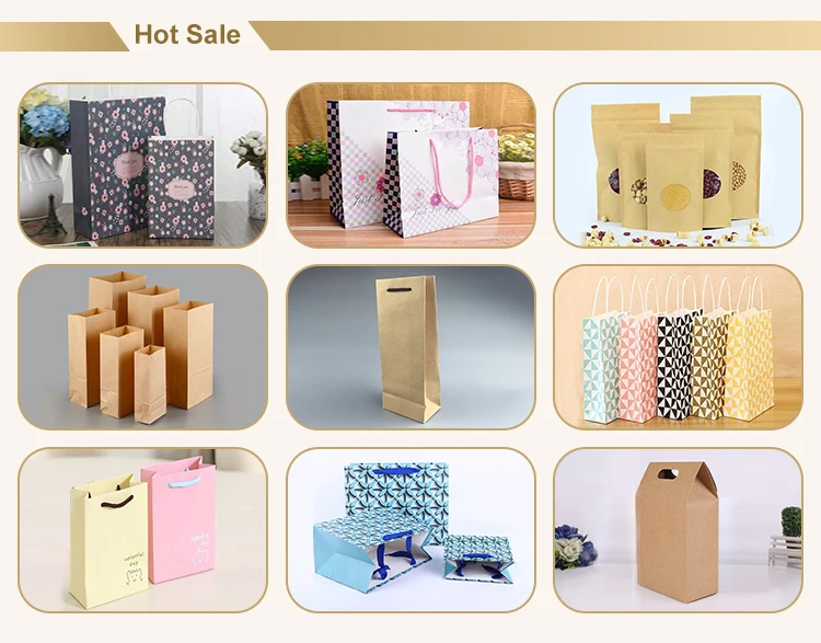 2021 Full Color Printed Striped Design Water Resistant Carrier Gift Paper Bag,paper bag making machine price