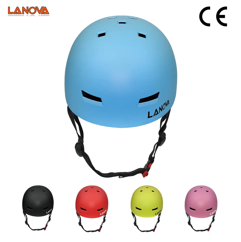
ABS Shell Safety Cycling helmet Fashion Skateboard Skating Helmet for Adults 