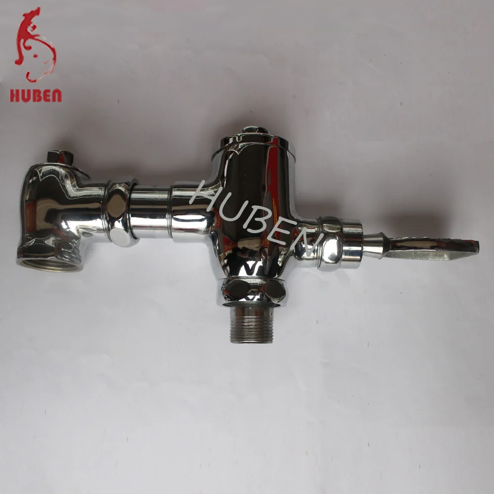 Brass chrome plated toilet flush valve 2015