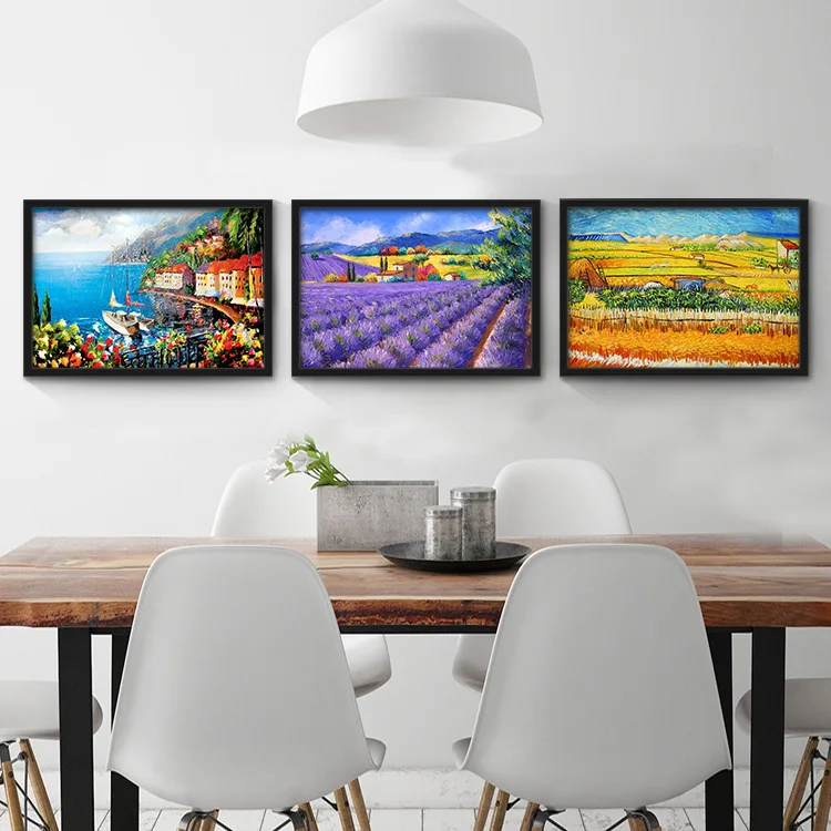 rainy day palette knife paris street scene streetscape oil painting abstract building painting