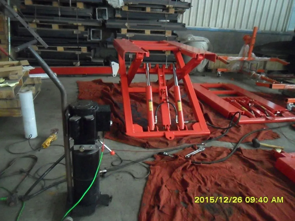 2.8T hydraulic mini lift/Mid Rise Scissor Lift AC-2800