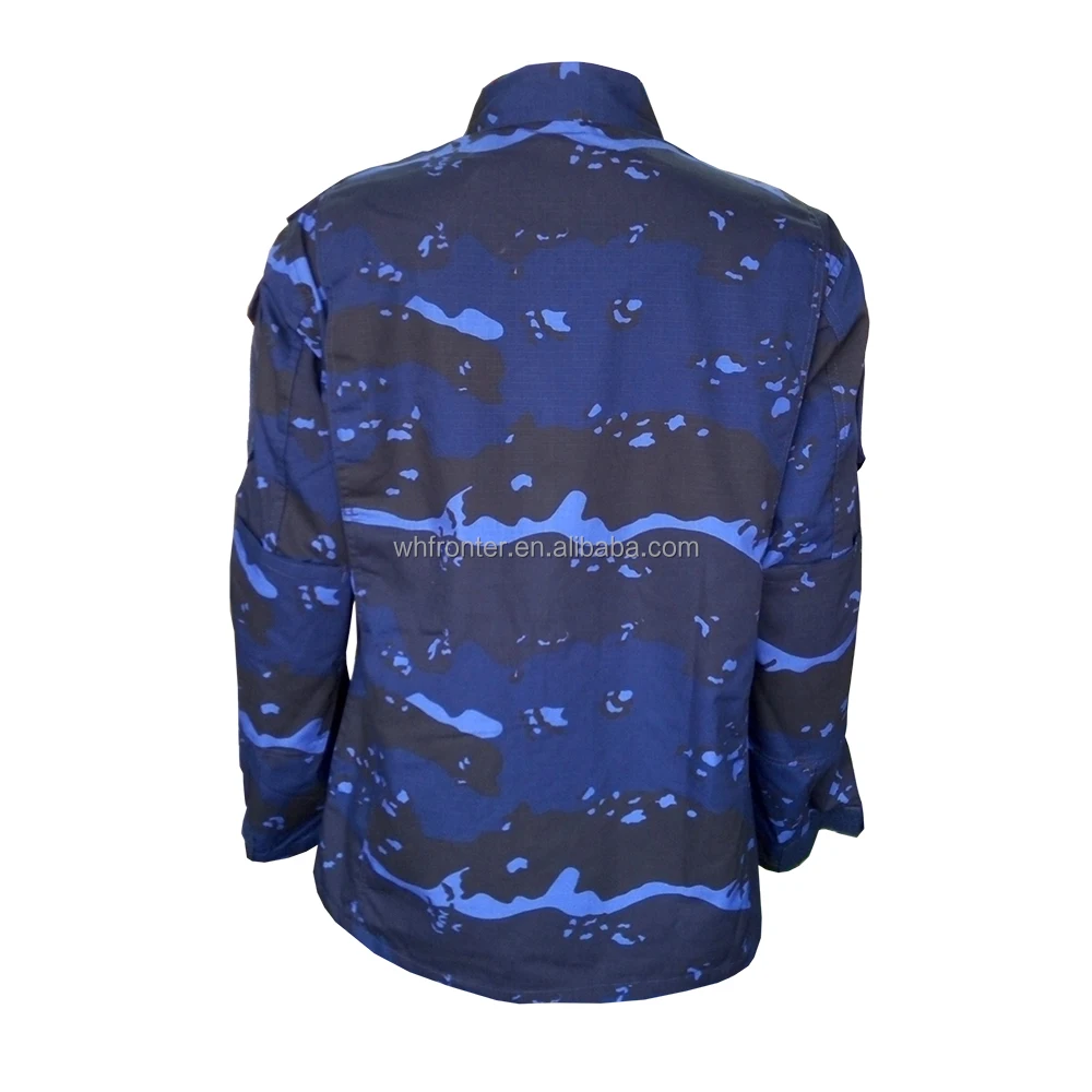 New Pattern 4 Color Marine Camouflage Fabric Uniform