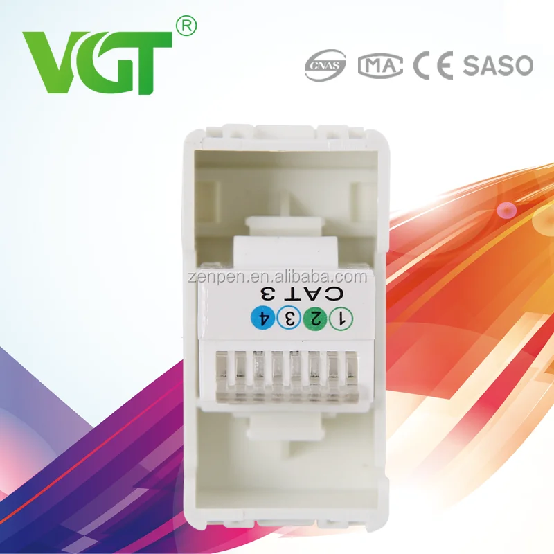 Y054 4-жильный КОМПЬЮТЕР Rj11 Розетки телефонные розетки