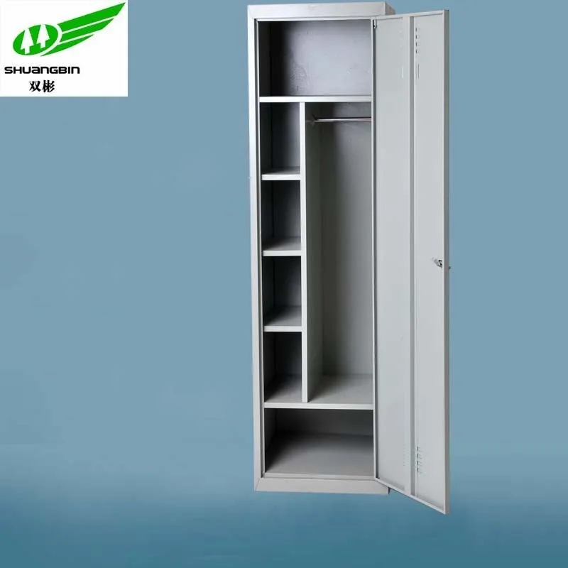 Hot sale cheap locker cabinet steel single door steel locker/metal clothes locker almari furniture