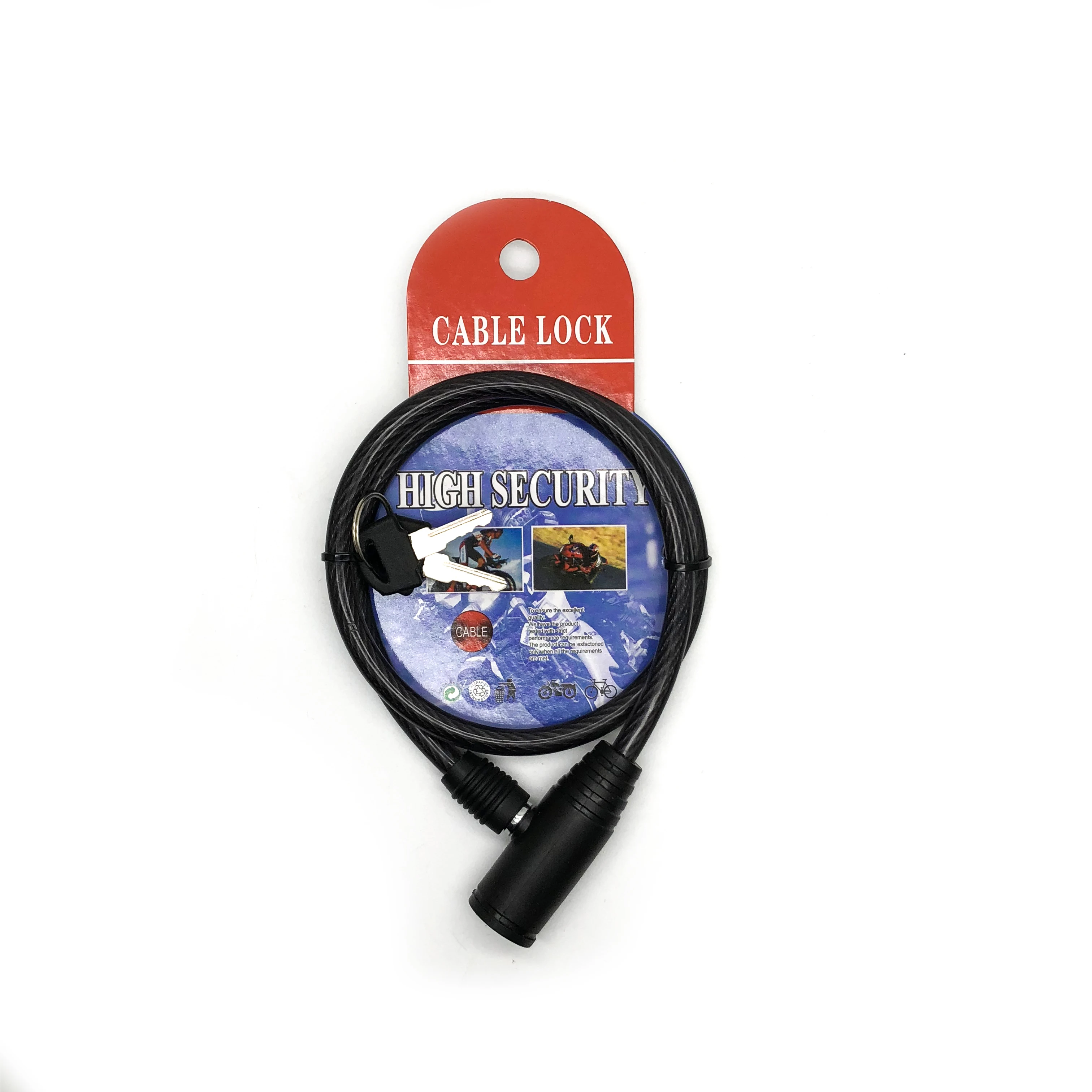 8203 Steel cable lock bike lock bicycle lock