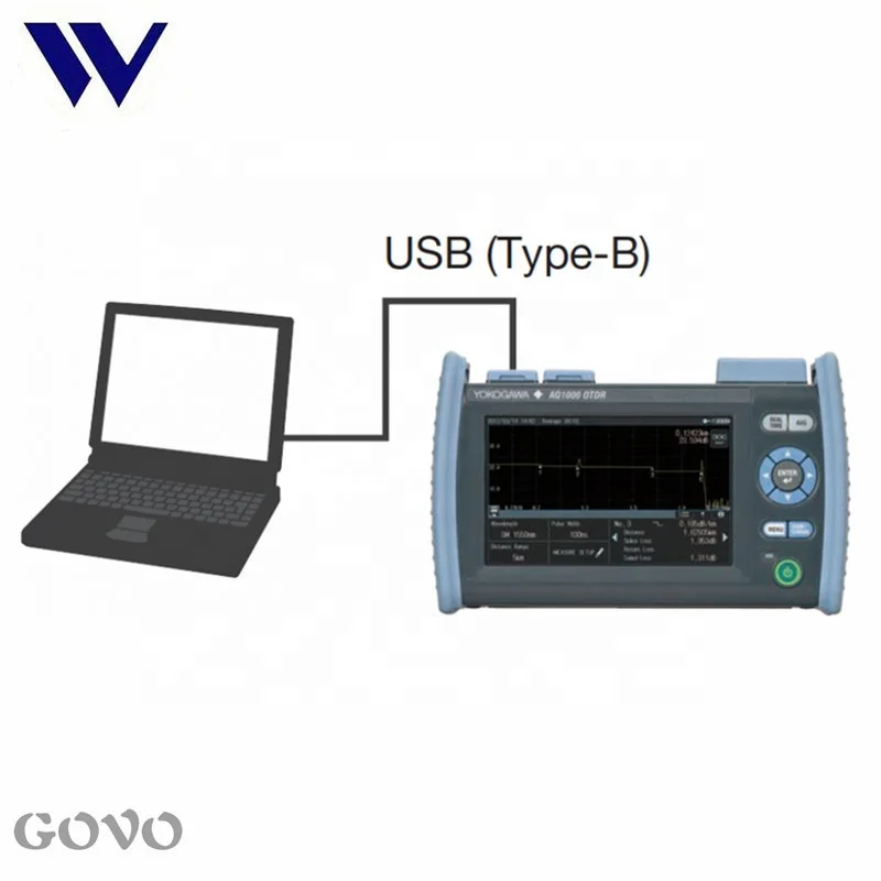 YOKOGAWA OTDR Price SM OTDR Tester AQ1000 OTDR Optical Time Domain Reflectometer 32/30dB