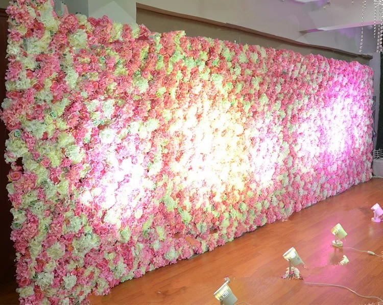 Artificial Flower Green grass Wall for garden Plastic plant wall