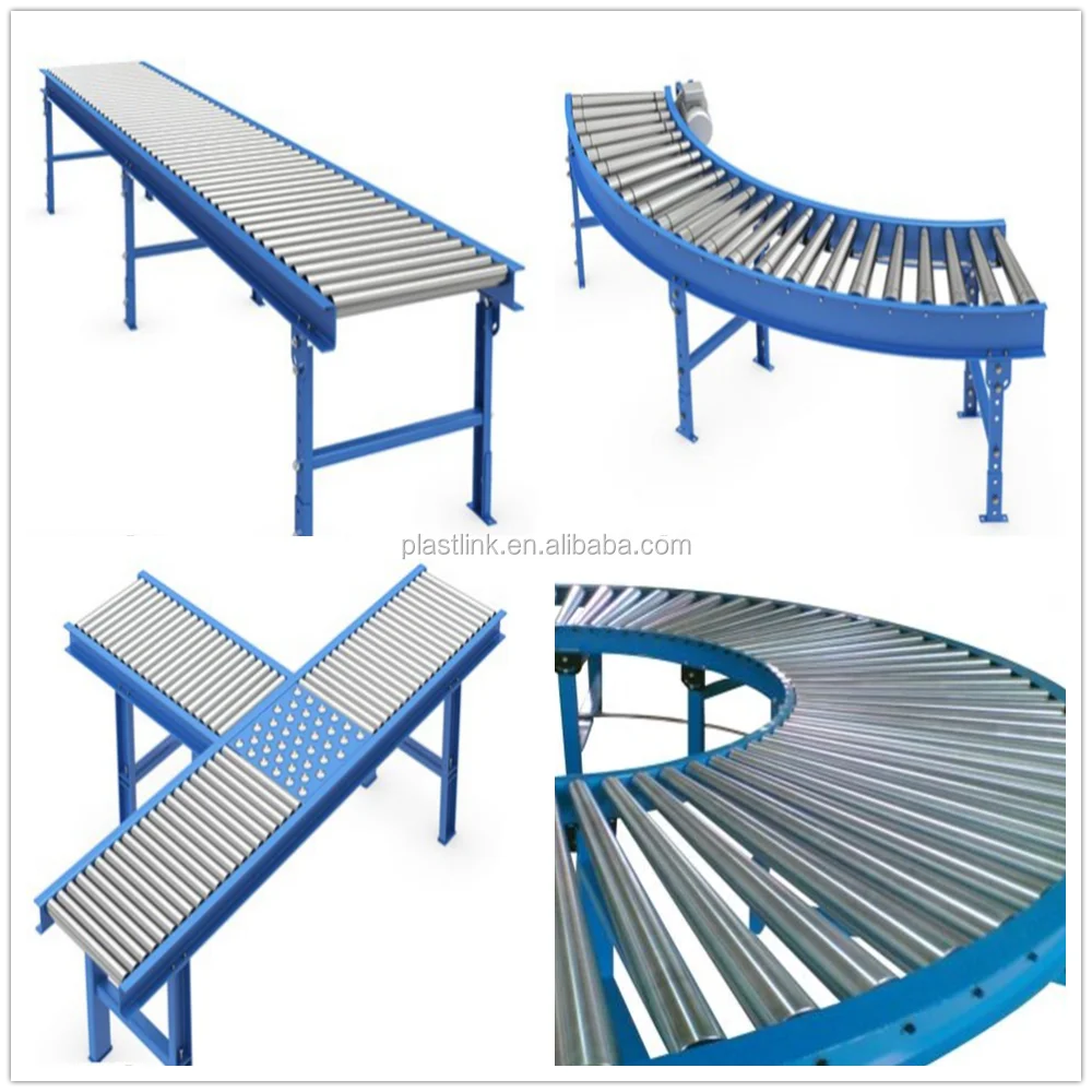 PL  Heavy duty roller electric conveyor for automatic production line