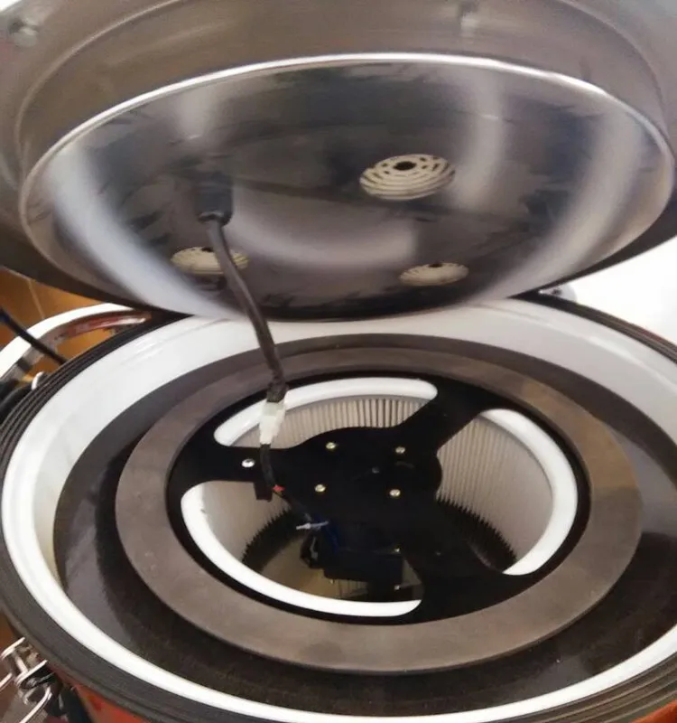 ASL V3600B Stainless steel big power three motors industrial vacuum cleaners