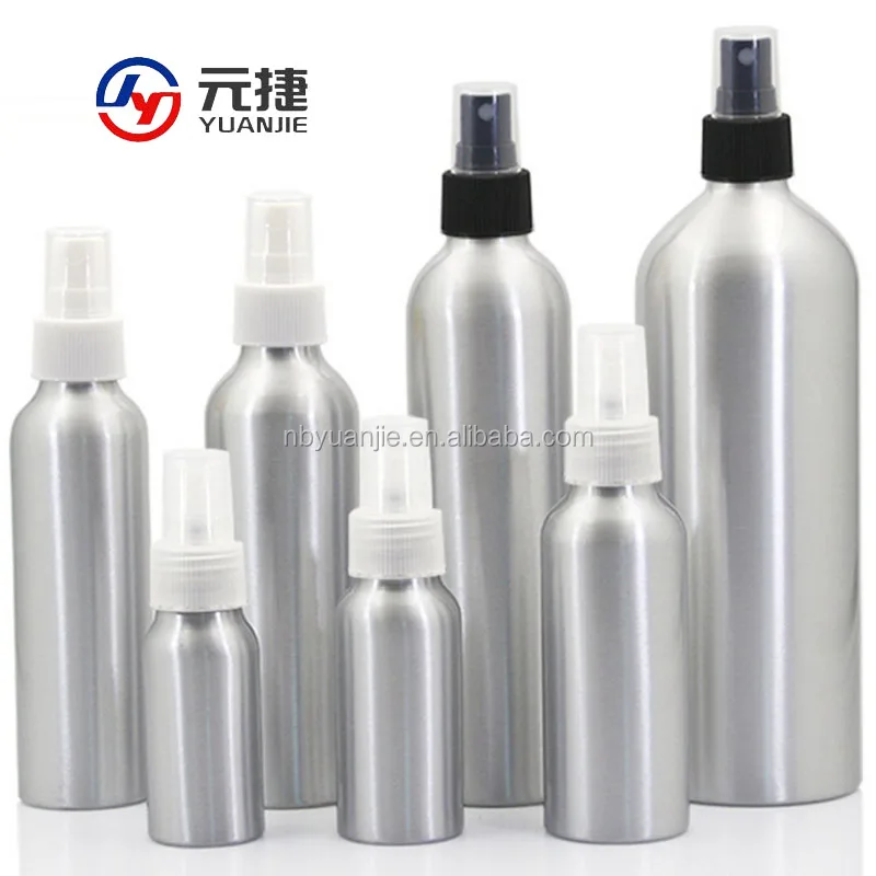 
aluminum shampoo bottle with mist sprayer 