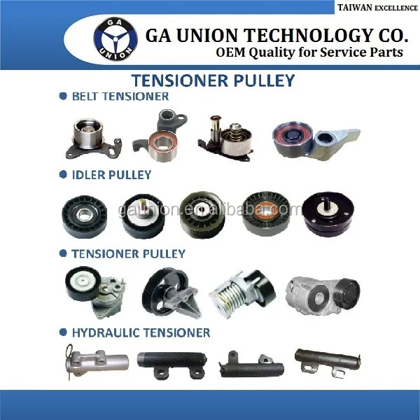 Timing Belt Tensioner v-ribbed belt PQG100180 VKM37010 for LandRover, MG, Rover