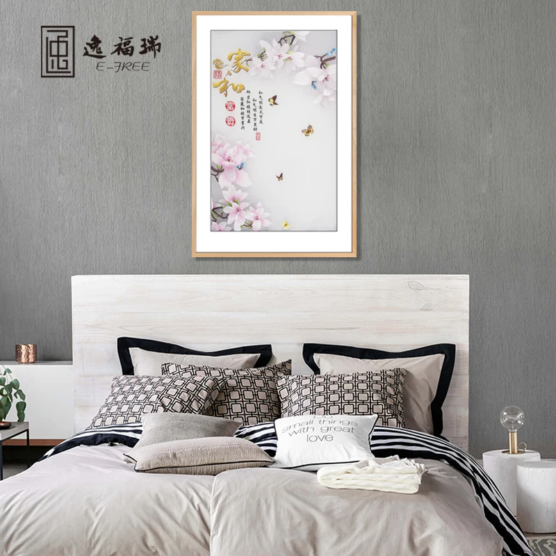  OEM дизайн народное искусство для украшения дома вышивка подвесная живопись