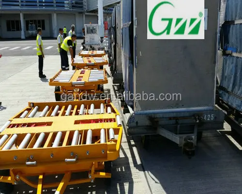 5FT Aircraft Container Dolly Airport Pallet Dolly For Aviation