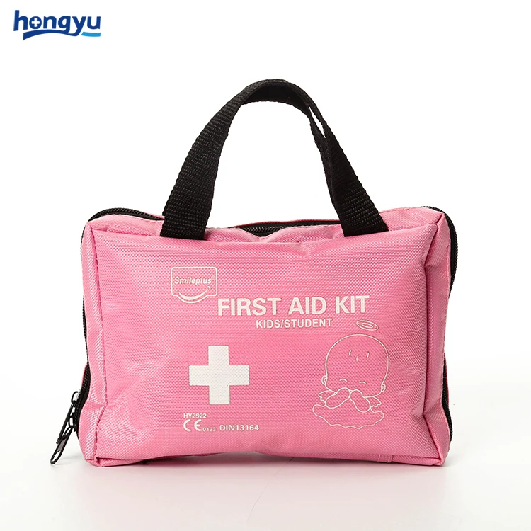 customized eva waterproof compact  kid first aid kit portable medical emergency bag for kid
