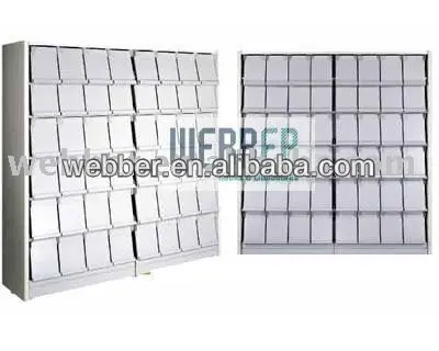 Metal commercial magazine rack of chinese furniture