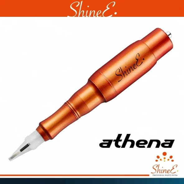 ATHENA metal body permanent makeup machine with anti-backflow cartridge