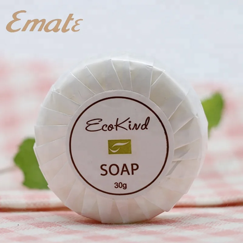 ECO kind hotel soap/hotel bath soap 30g/hotel soap pleated wrap