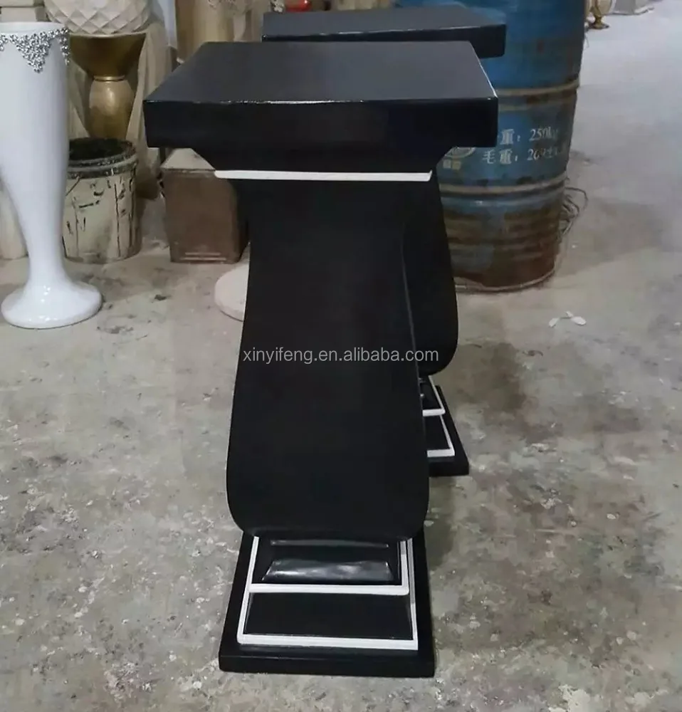 Top Grade Resin Floor Flower-stand Vase Pedestal Wedding Hall Decoration