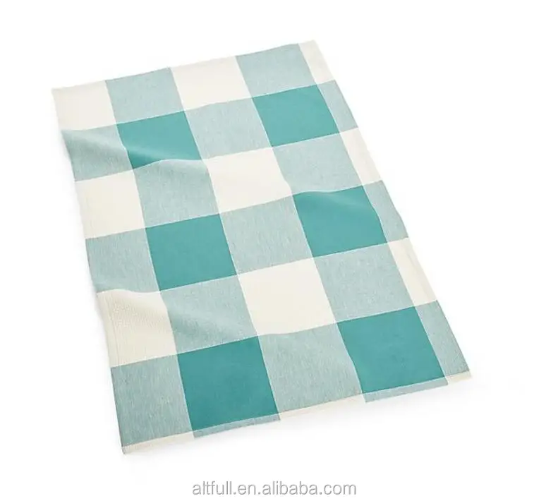 
Manufacturer China 100% cotton waffle yarn dyed Kitchen towel Tea towel 