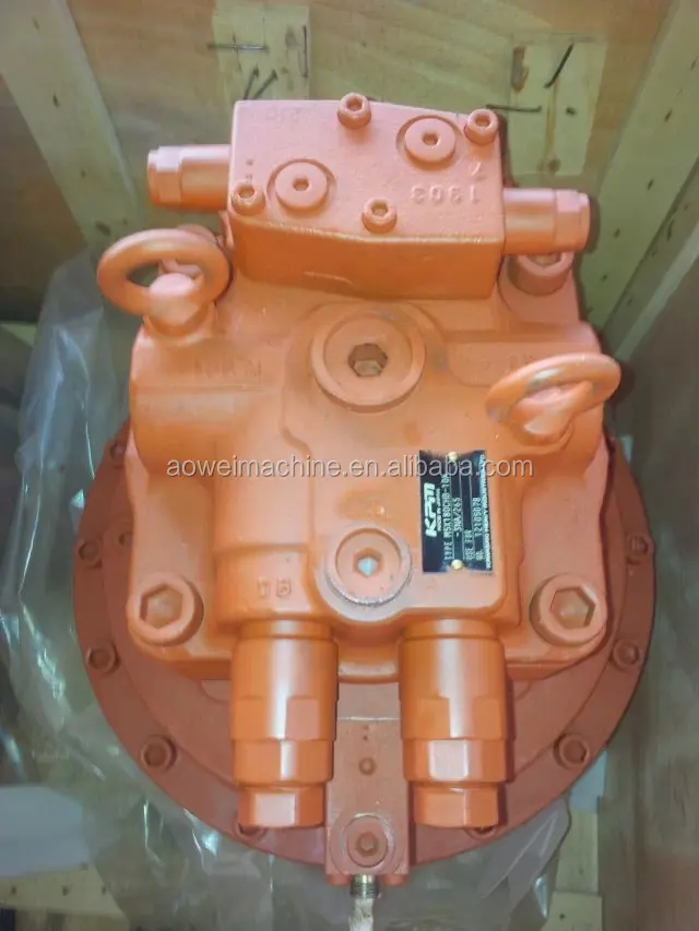 M2X63CHB swing motor,KAWASAKI KPM M2X63CHB-13A-25/265-60-2 hydraulic swing slew drive motor assy