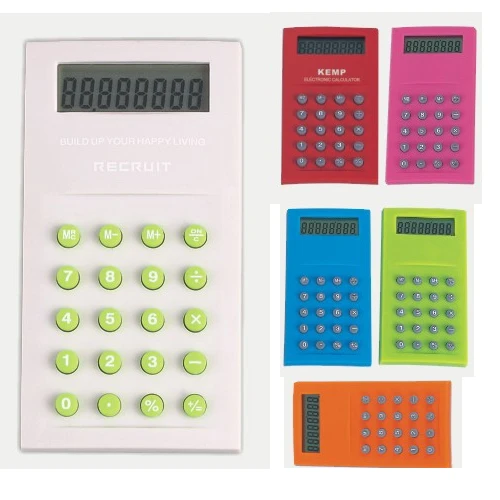 
Цветной мини-калькулятор заряда батареи 