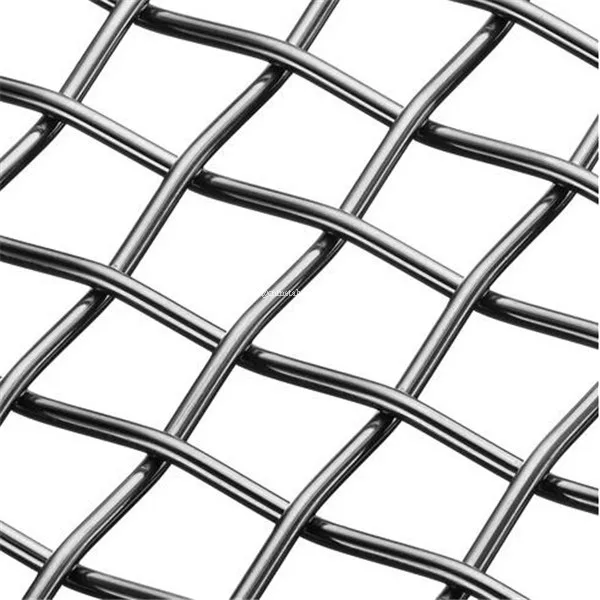 Crimped wire mesh for vibrating screen stainless steel quarry screen mesh