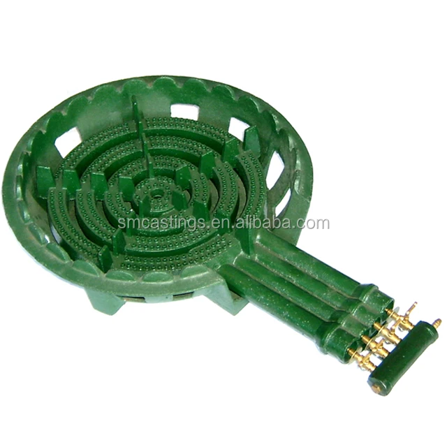 
Four Ring Round cast iron Gas Burner for cooking / gas cooker / gas stove parts / kitchen accessories 