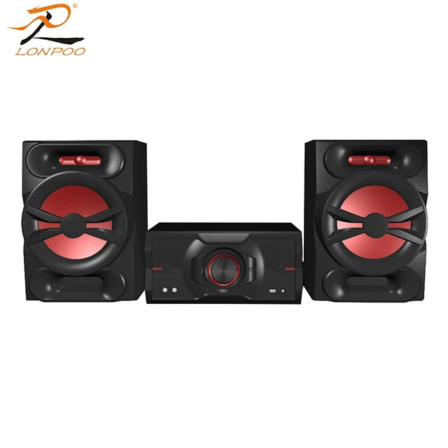 100 Вт Микросистема hifi Звук система Караоке Поддержка USB FM AUX BT
