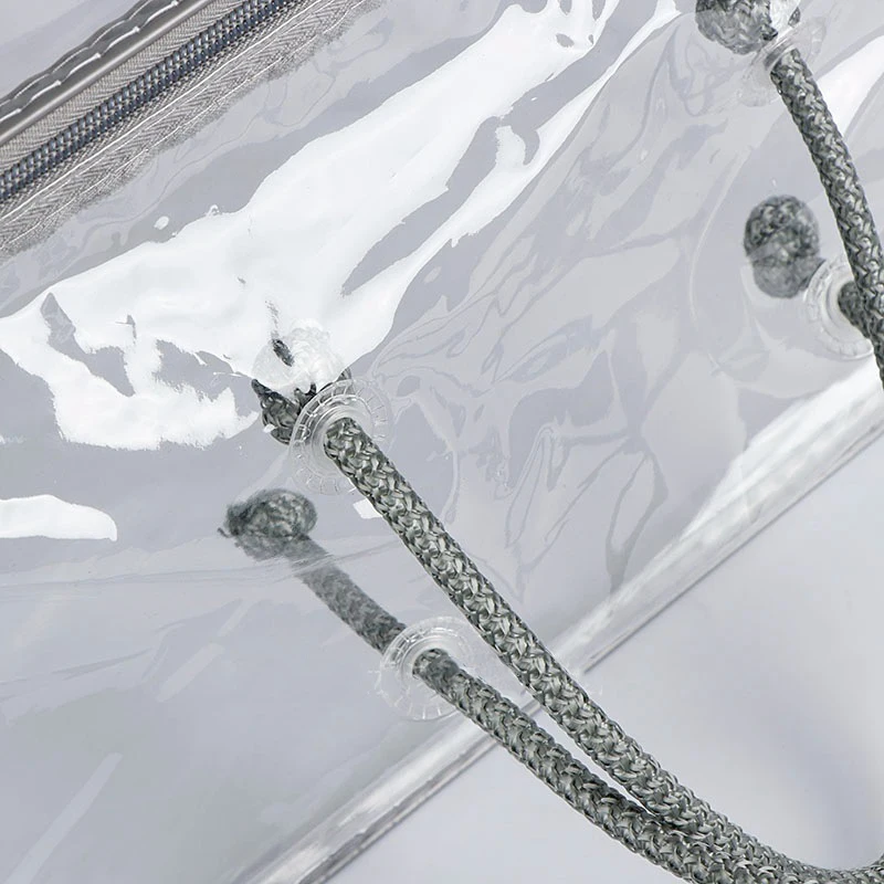 The family durable pvc plastic packaging quilt blanket storage bag