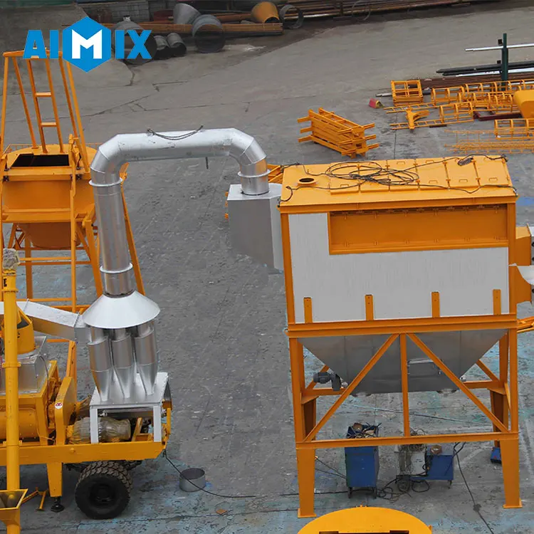 Aimix ALYQ60 mobile type hot selling continuous asphalt mixing plant ciber asphalt plant