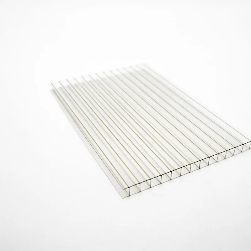 3-12mm double layer sabic/lexan polycarbonate pc hollow sheet in transparent