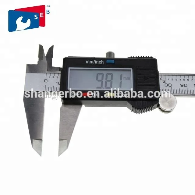 LCD Display Vernier Caliper Digital With 1.5V Battery