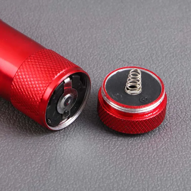 3*AAA Battery Aluminum kids Mini 395nm Blacklight UV LED 9 LED Torch Gift Flashlight