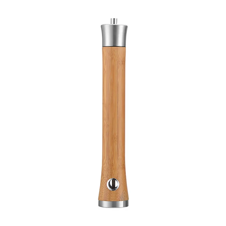 Eco-Friendly Customizable size Manual Bamboo Pepper Grinder