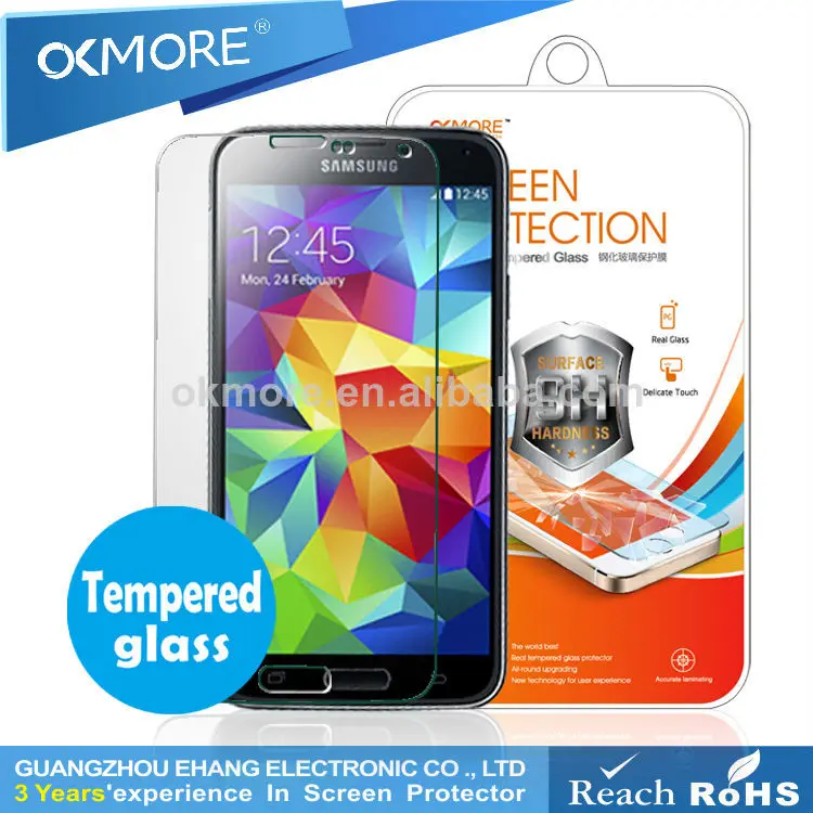 Цена по прейскуранту завода высокого качества 0 33 мм закаленное протектор экрана стекло для Samsung S5