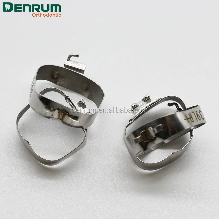 
Denrum Dental orthodontic materials and instruments Molar Bands With Tubes Lingual Sheaths 