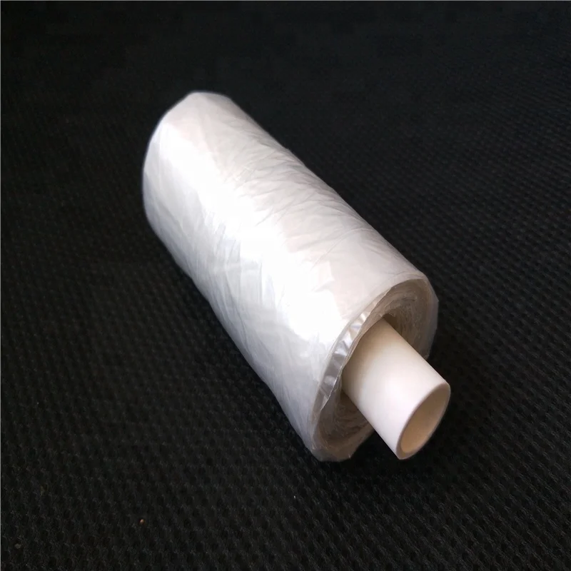 
vest carrier clear plastic bag for supermarket 