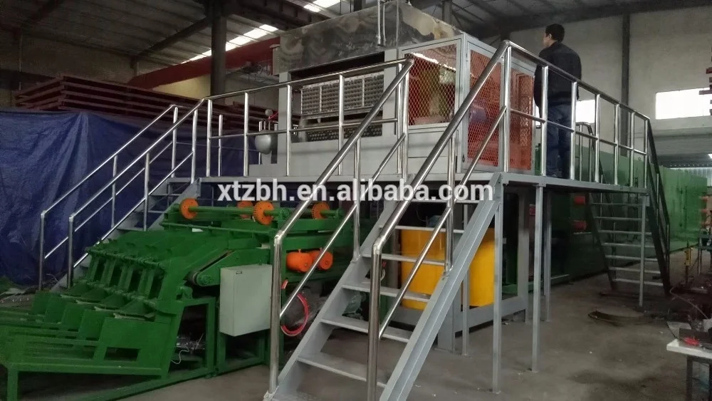 
full automatic paper recycling machine for disposable industrial packages and medical care pulp tray product making machine 