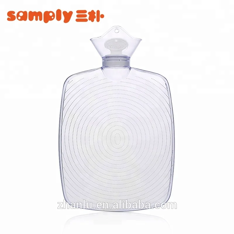 Hot Sale Transparency PVC Hot Water Bottle Warmer