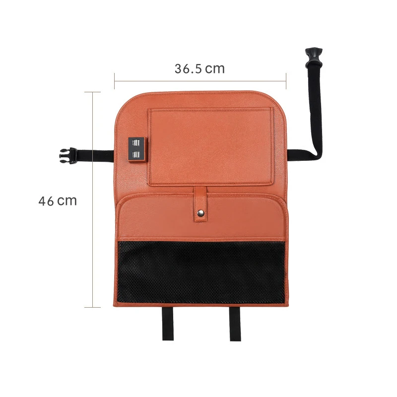 SN-Y-062 автомобильный планшет на заднее сиденье 4 USB зарядное устройство Карманный складной держатель для ноутбука лоток Органайзер на заднее сиденье автомобиля