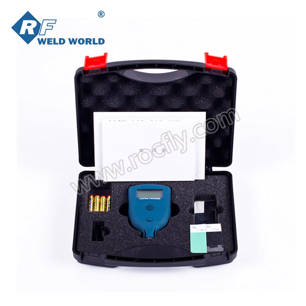 CTG-250 Coating Thickness Gauge High Precision Meter Magnetic and Non-magnetic 0-1500um