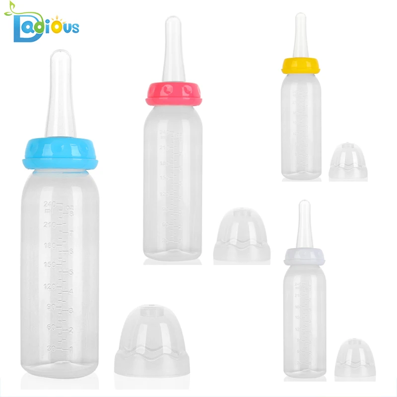 ABDL BPA Free Adult Baby Feeding Milk Bottle 240ML Welcome OEM Sheep feeding bottle