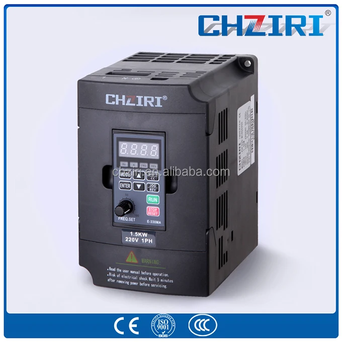 Electrical Micro Frequency Converter 1500W, Ac Mini Inverter, Single Phase Three Phase Micro Inverter