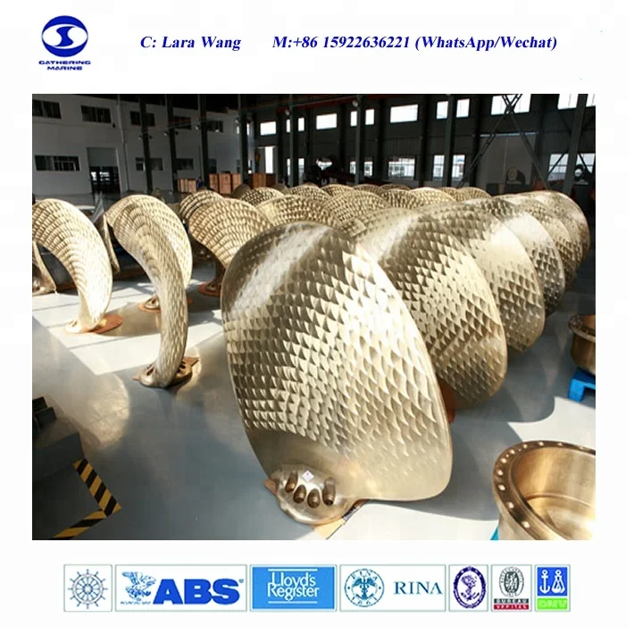 Marine Boat Propulsion System Rudder Propeller Deck Installation Azimuth Thrusters